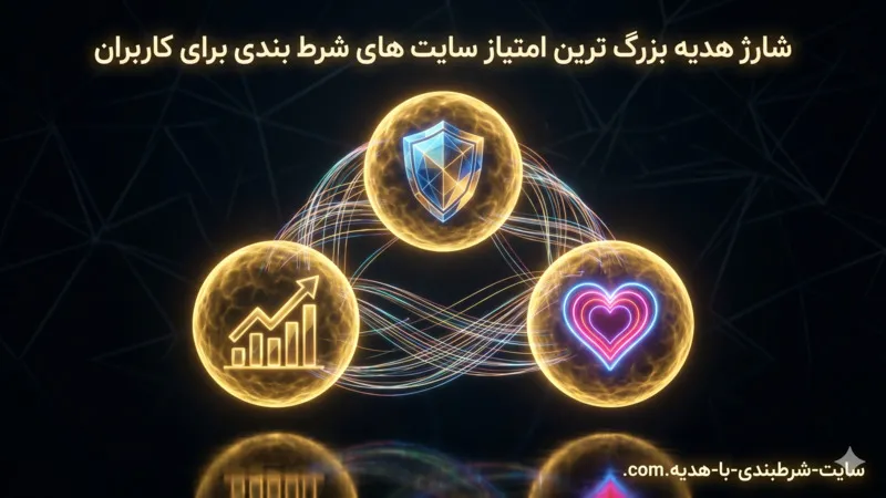 شارژ هدیه بزرگ ترین امتیاز سایت های شرط بندی برای کاربران