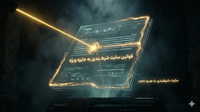 قوانین سایت شرط بندی به جایزه ويژه